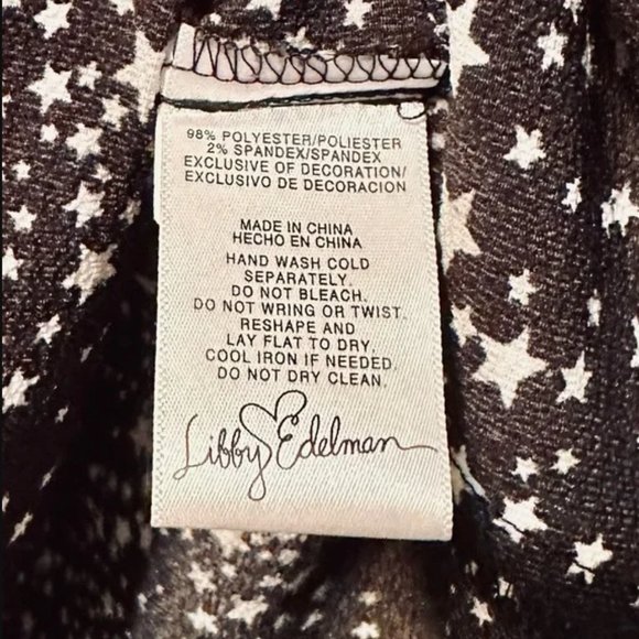 Sam Edelman Star Blouse Embellished Rhinestones & Bell Sleeve MEDIUM NEW - Picture 11 of 16
